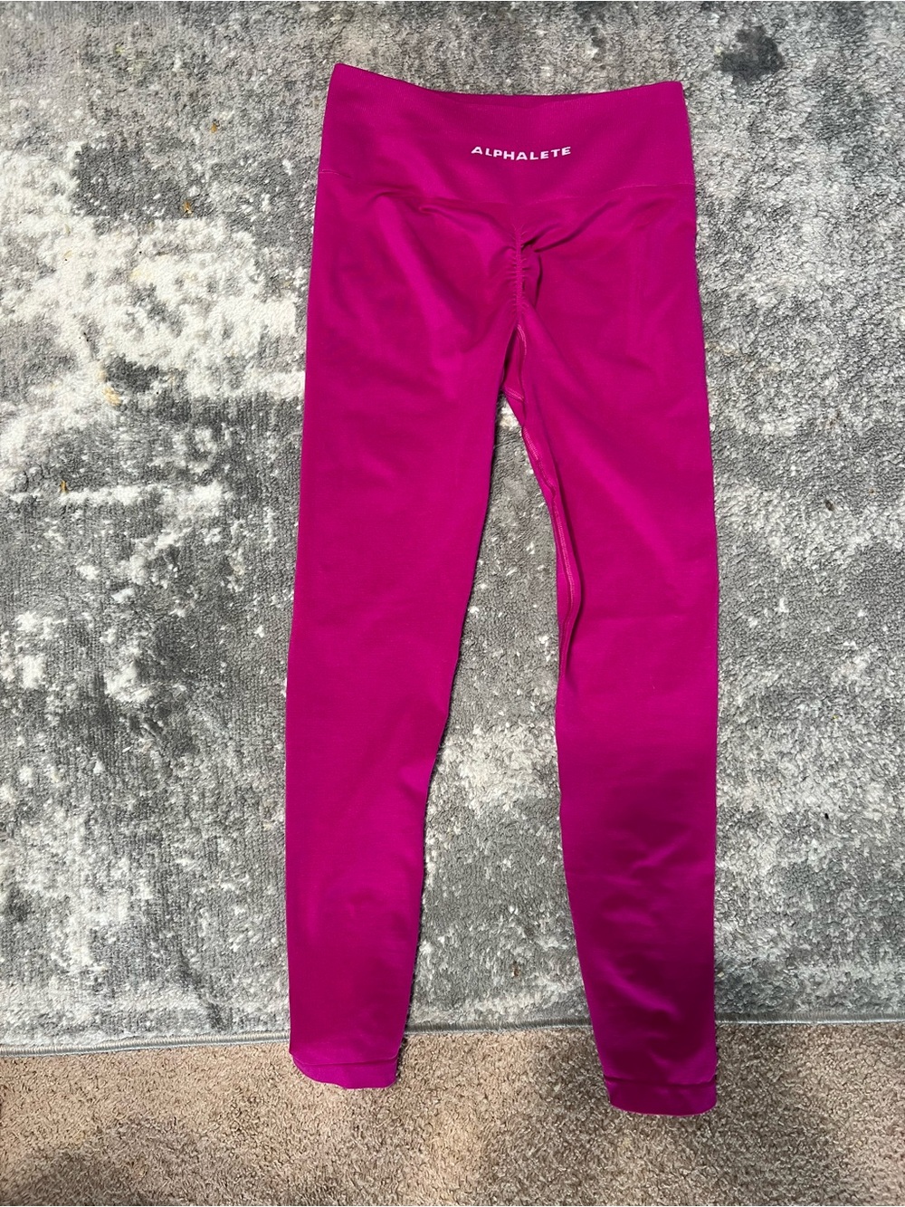 Alphalete women’s Magenta Leggings - High-Rise Active Bottoms